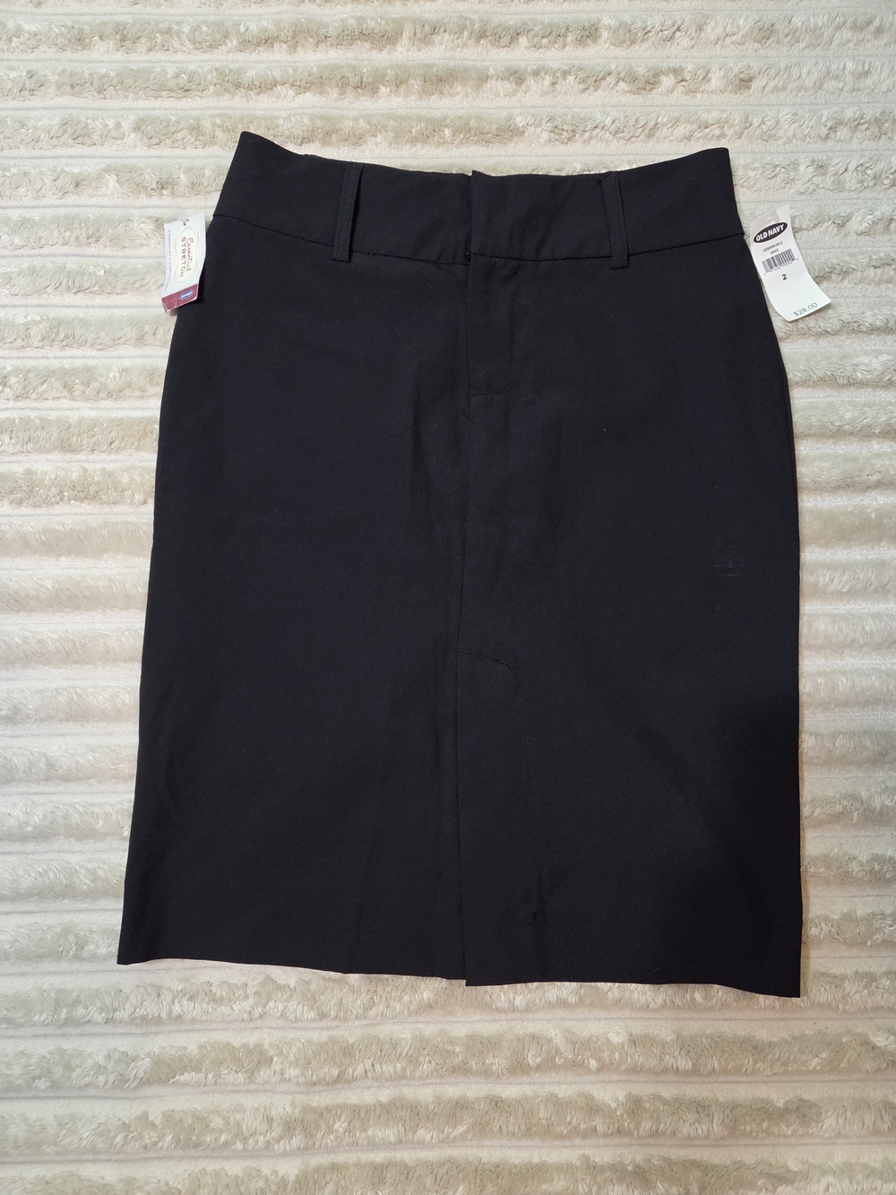 Old Navy Black Pencil Skirt with Belt Loops